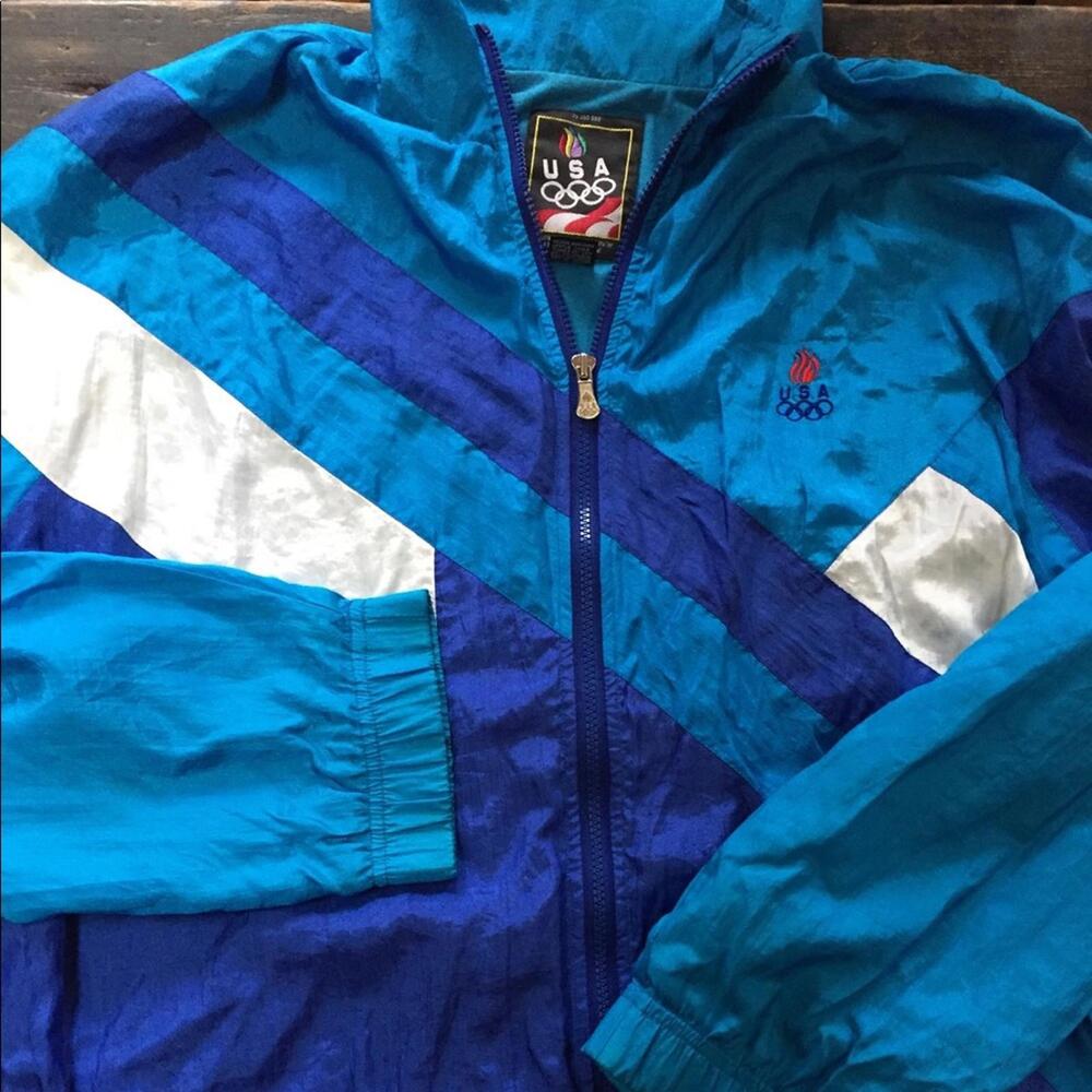 Vintage 1996 Atlanta Olympics JC Penney Windbreaker